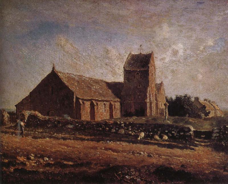 Jean Francois Millet Church china oil painting image